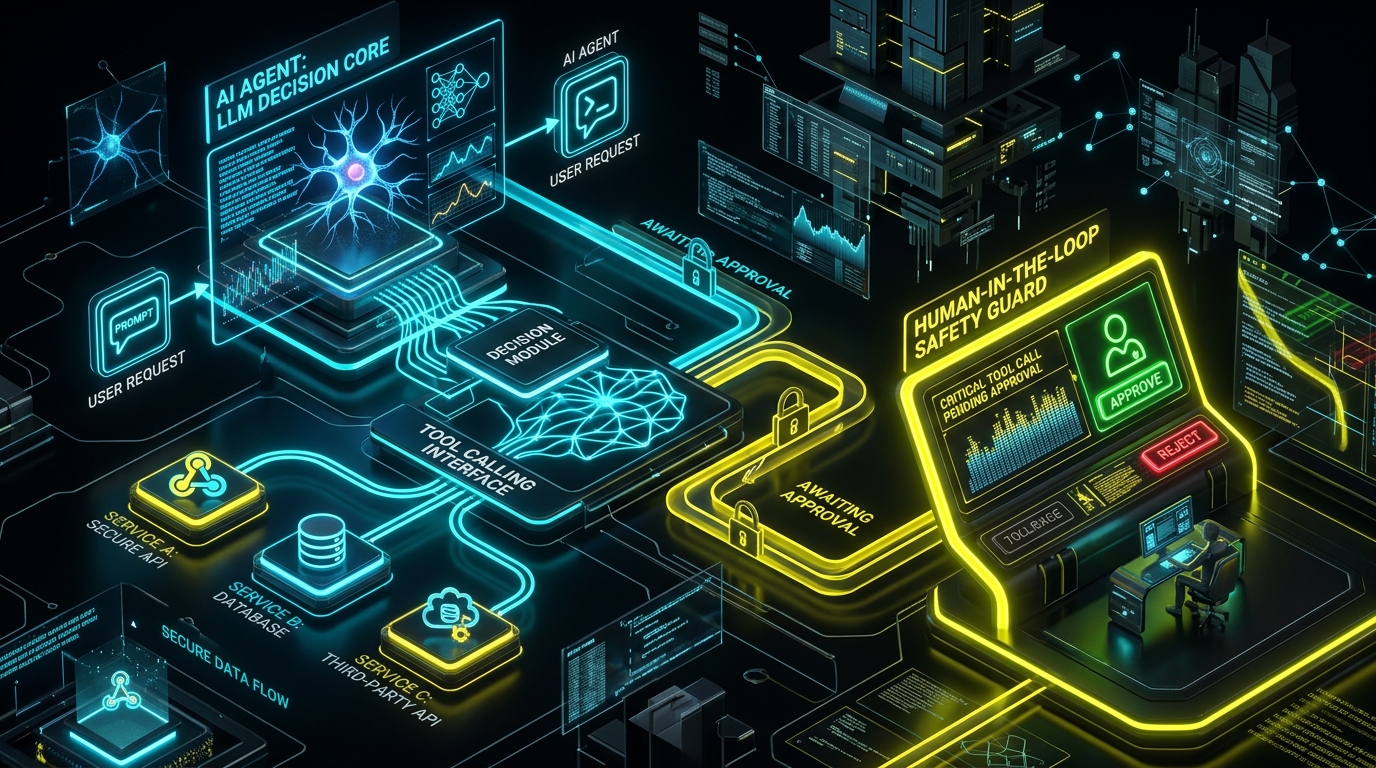 AI Agent Tool Calling Safety Guards and Human-in-the-Loop Verification Architecture