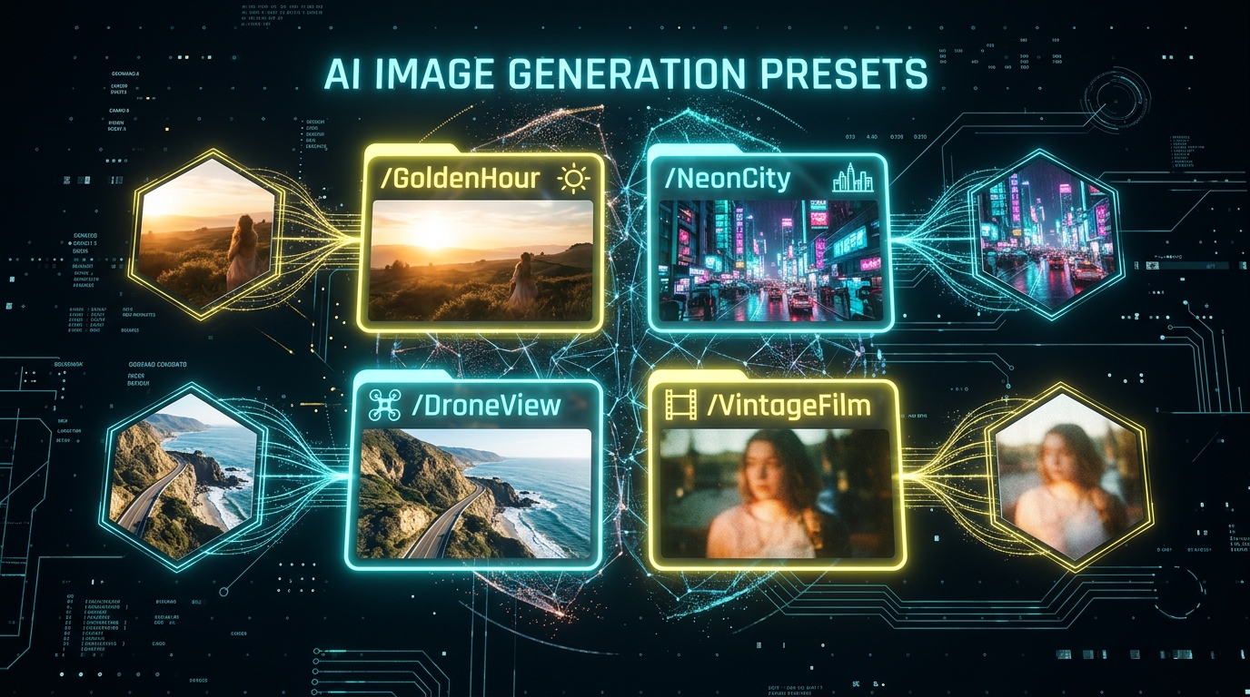 AI Image Generation Slash Command Presets and Prompt Architecture Matrix