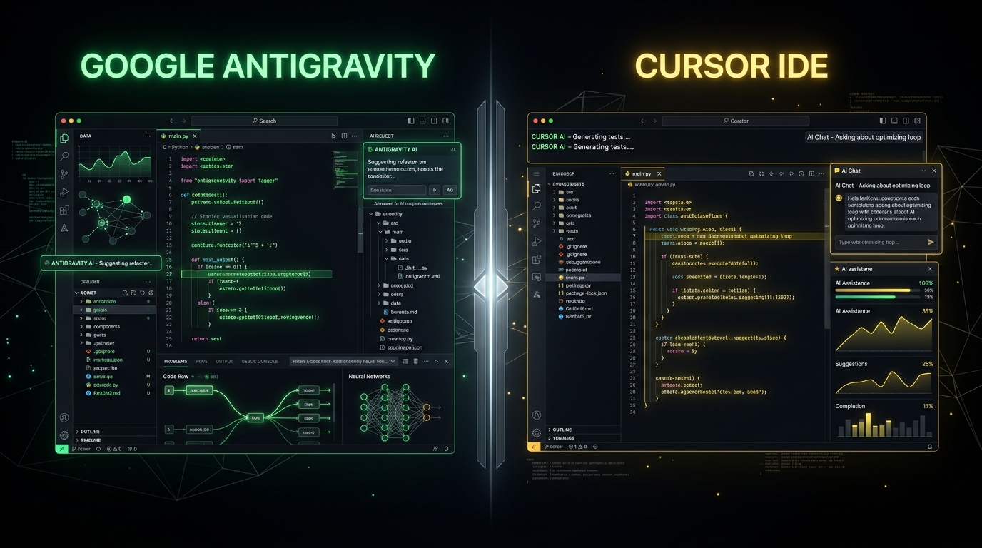 Google Antigravity vs Cursor: Which Is Better?