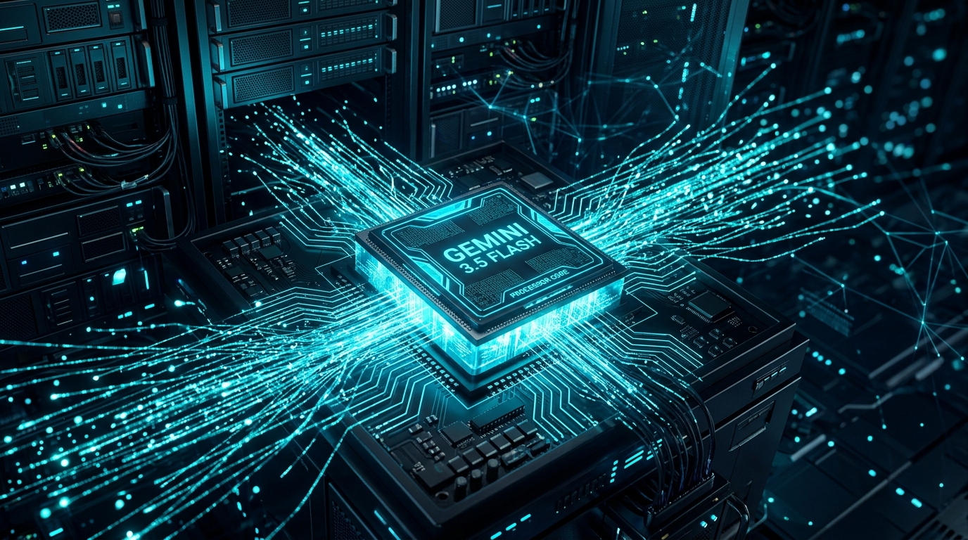 Gemini 3.5 Flash High Throughput Server Architecture