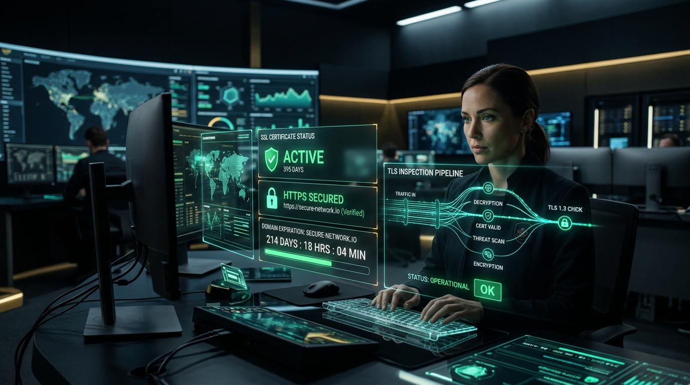 How to monitor SSL certificate expiration and automated TLS inspection pipelines
