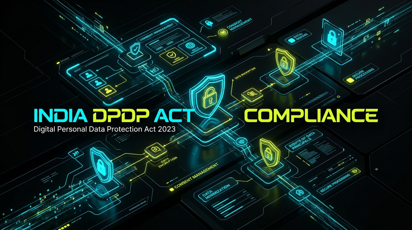 India Digital Personal Data Protection DPDP Act Compliance Architecture