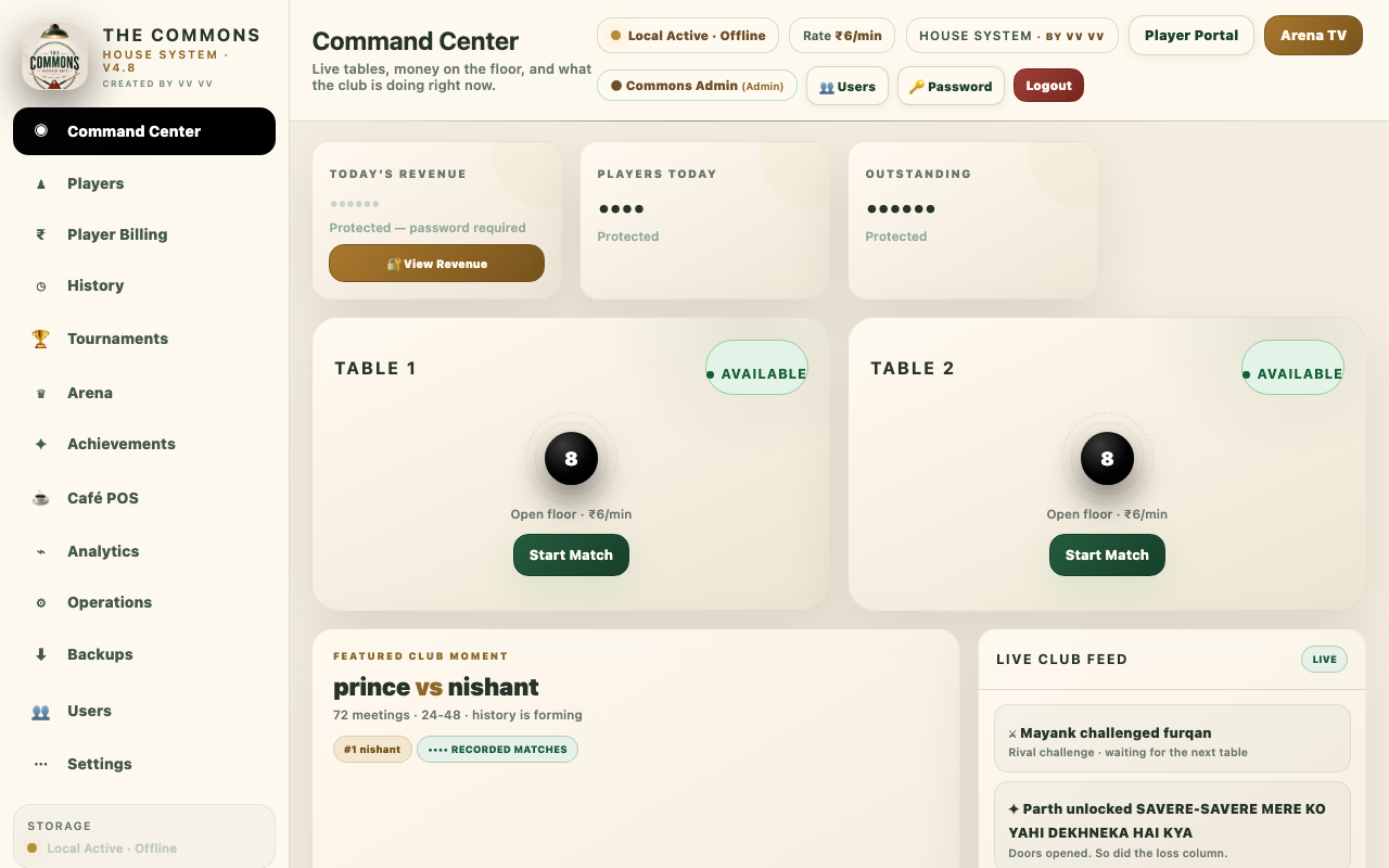Offline-First PWA Service Worker Cache in The Commons System